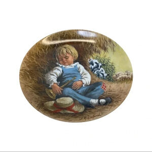 Bradex "Little Boy Blue" Plate by John McClelland from the Mother Goose …